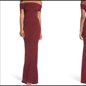 Katie May Legacy Gown in Burgundy sz. 2